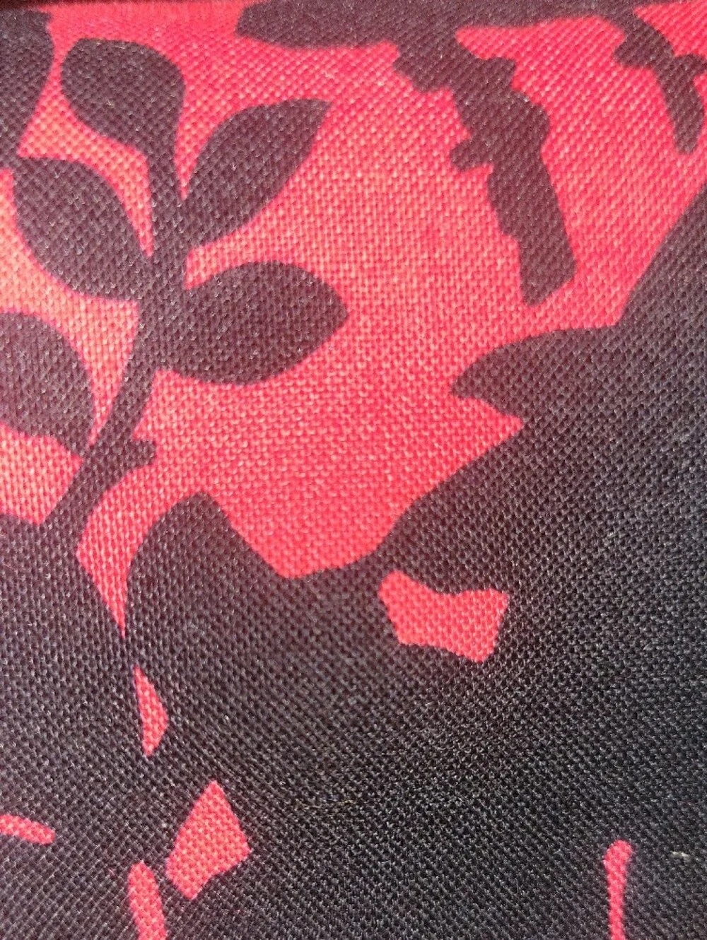 Vera Bradley Red and Black Floral Glasses Case